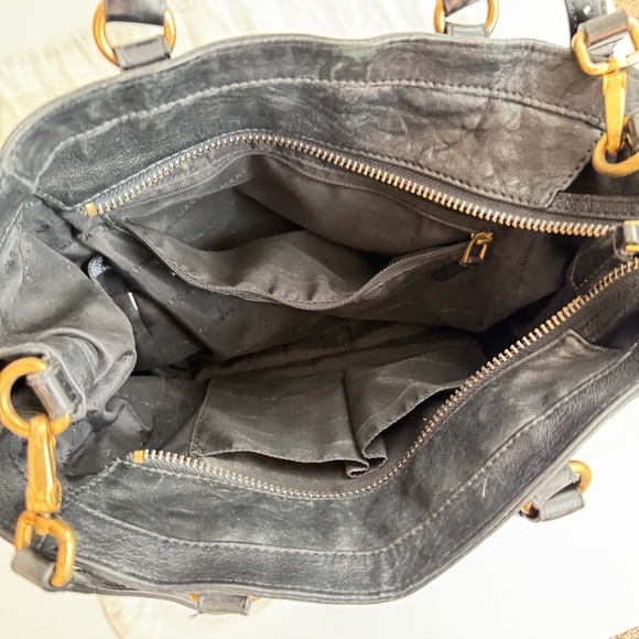 Marc By Marc Jacobs Black Pebbled Leather Tote - Picture 8 of 15